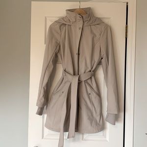 Soft Shell Taupe Raincoat